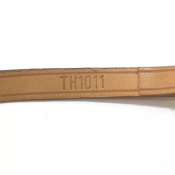 LOUIS VUITTON strap Shoulder strap Nume leather Beige/GoldHardware - Picture 7 of 9